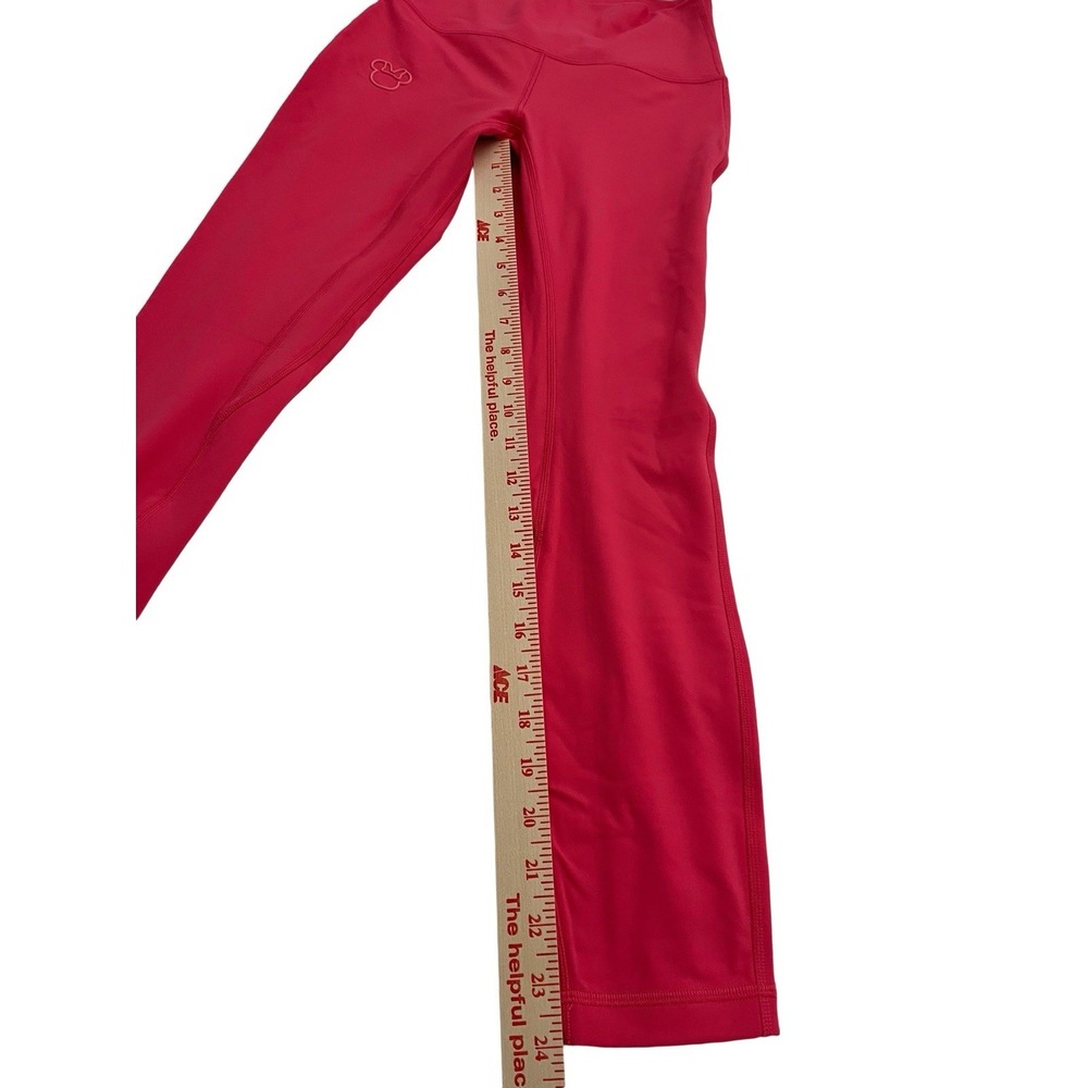 Lululemon Disney Mickey Mouse Collab Leggings Size 4 Pink Rare, Sold Out - Picture 4 of 6